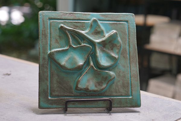 7) Finished Ginkgo Tile