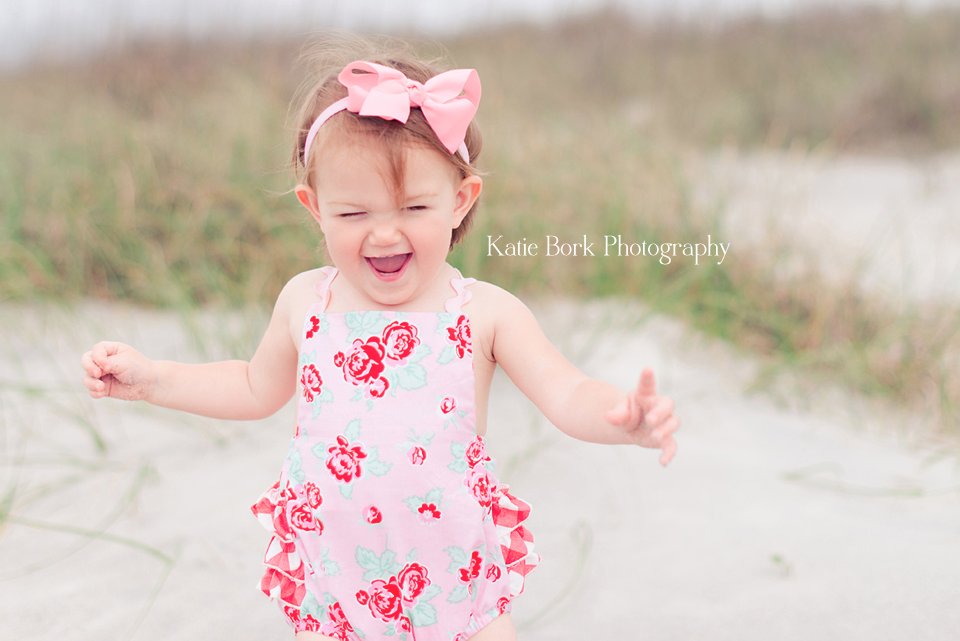The Measure's Newest Sunsuit Wilmington, NC Child Photography Katie