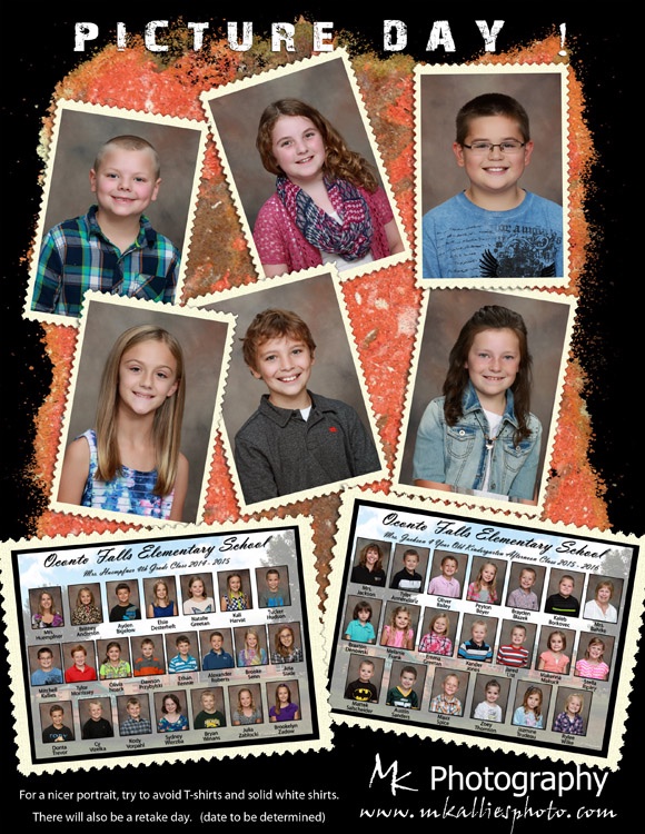 kindergarten school portraits