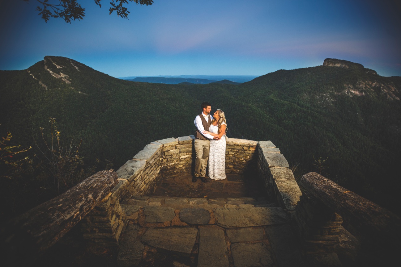 Canyon Kitchen at Lonesome Valley Wedding - Sapphire, NC