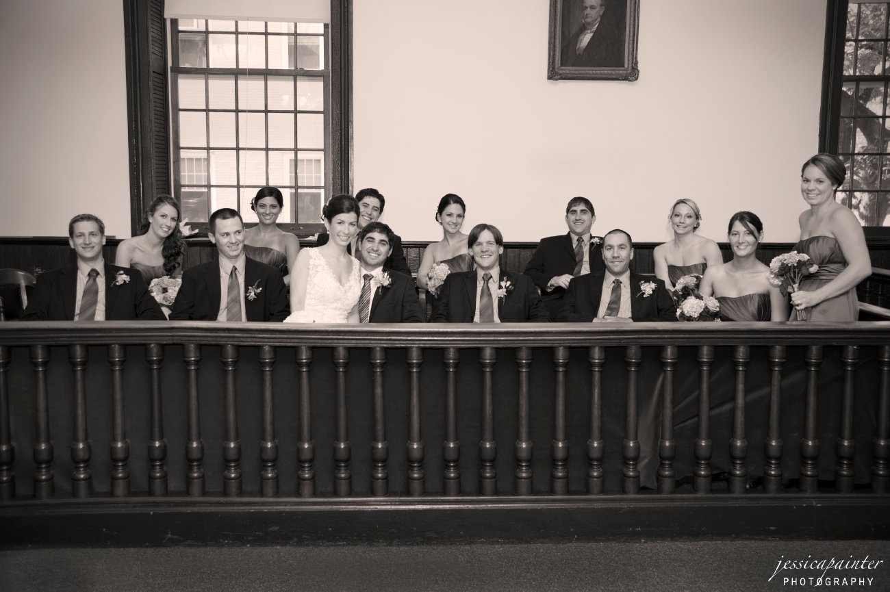 wedding ceremony, wedding party, albany wedding photographer