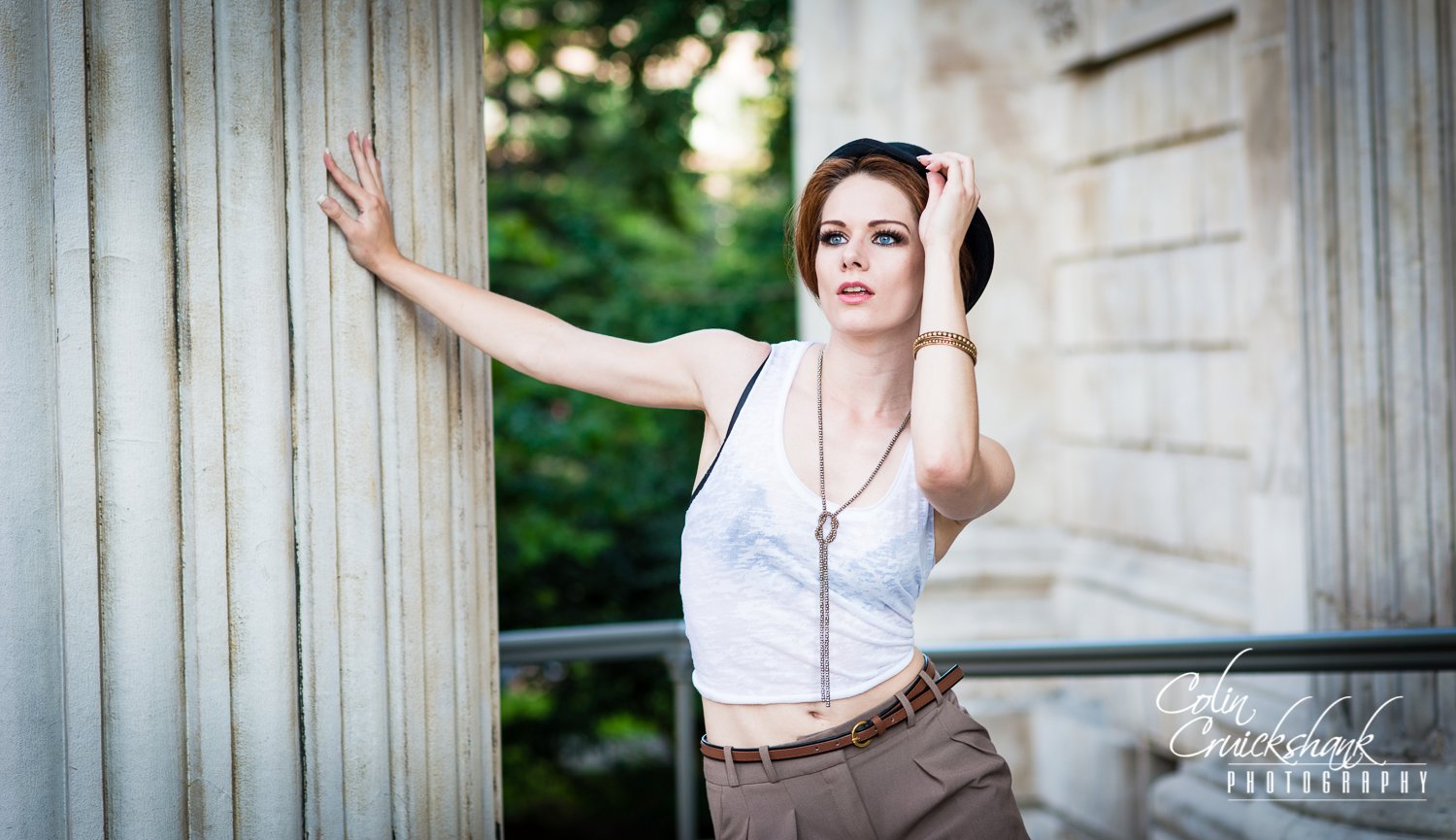 St Paul's cathedral fashion photography Colin Cruickshank