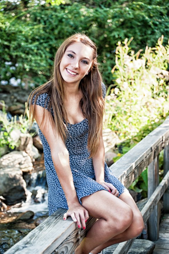 Senior Portraits with Zoe at the Denver Botanic Gardens