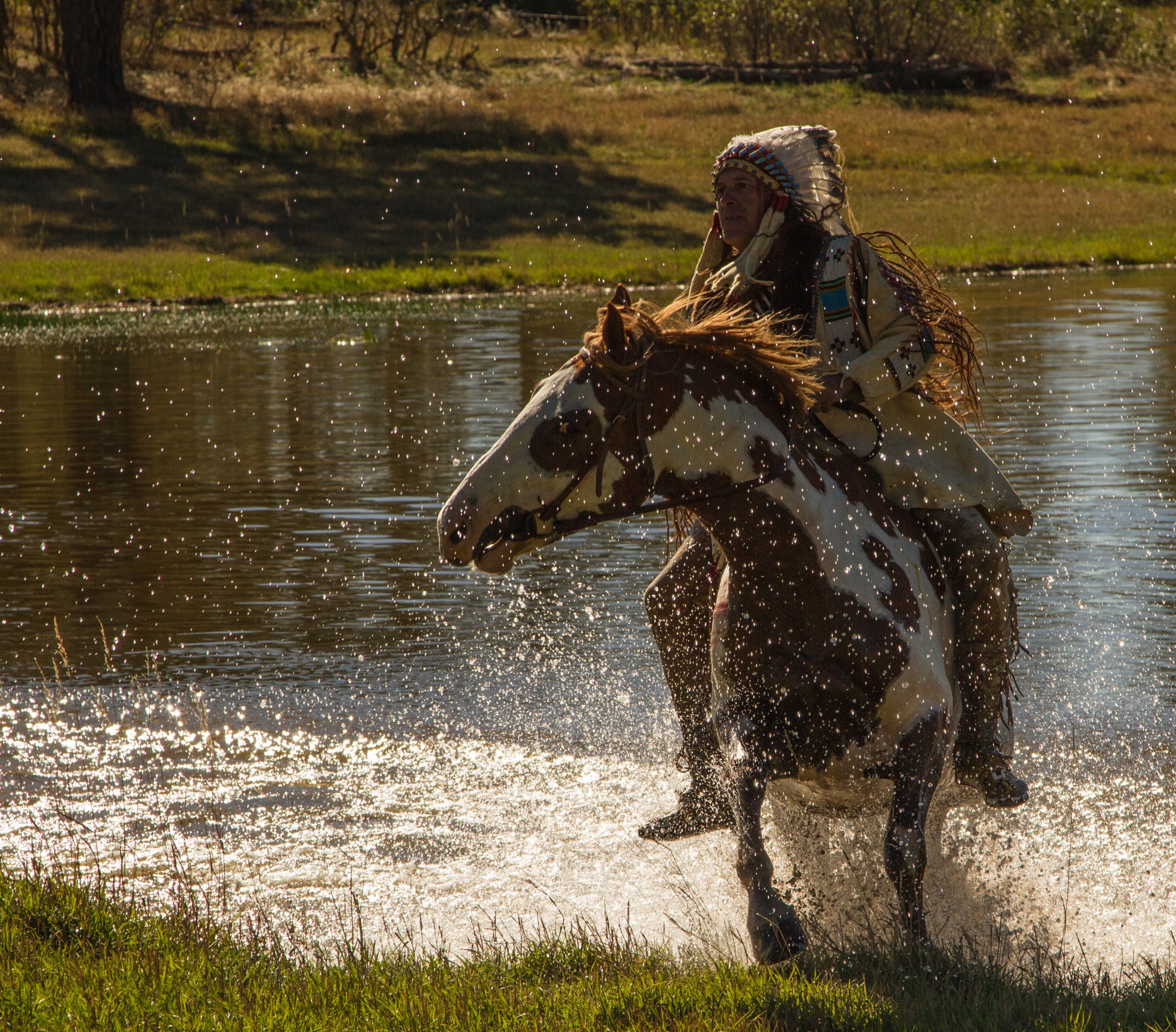 Native Americans and Horses Lellyn Photography Milford, MI