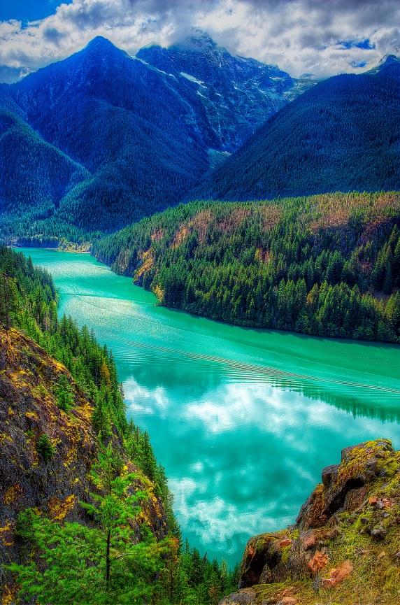 Diablo Lake - North Cascades - 001216