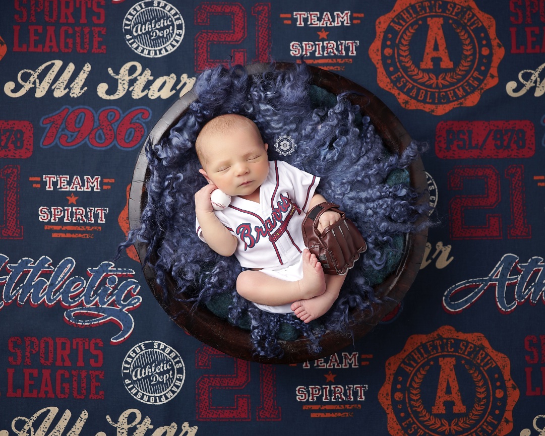 Handsome Charlie - Atlanta Newborn Baby Photographer