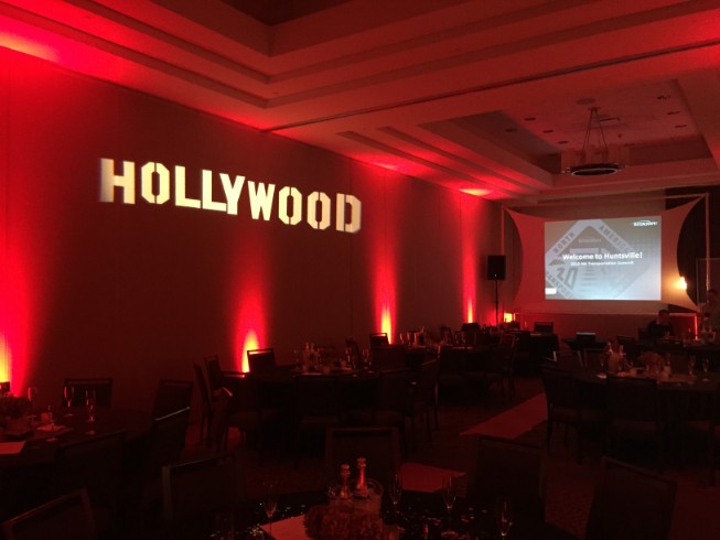 Intergraph Themed Dinner with Metropolitan Disc Jockey Lighting 