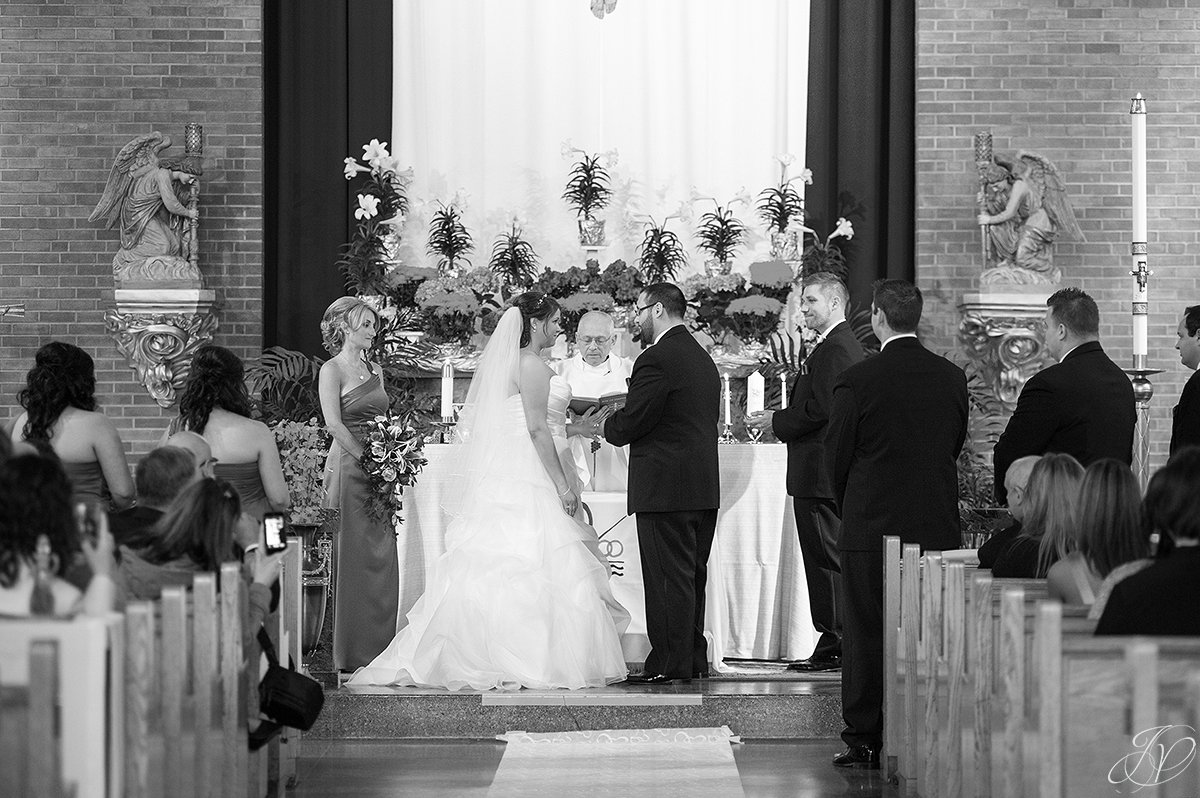 ring exchange during ceremony