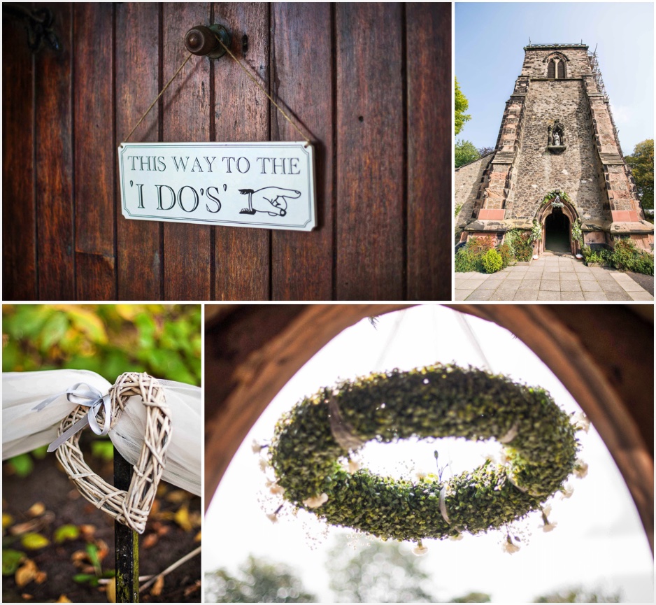 Ormskirk old church pictures with details