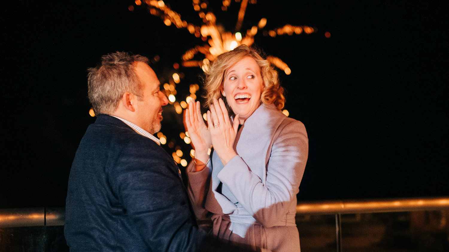 Ashley & Mason's Engagement Proposal at Portland Head Light