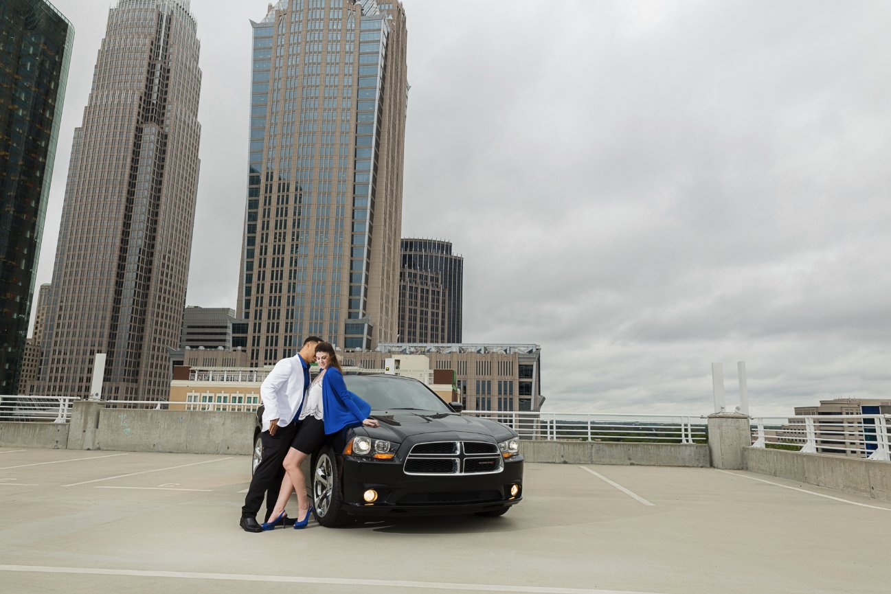 Angela + Jason Uptown Engagement Session - Jeni Buchanan Photography
