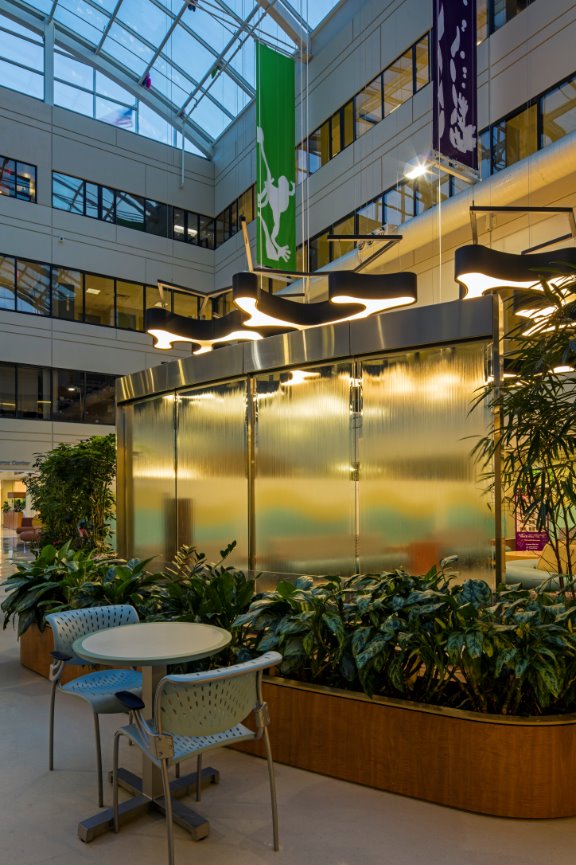 Main Lobby Atrium - TWINE ARCHITECTURAL STUDIO