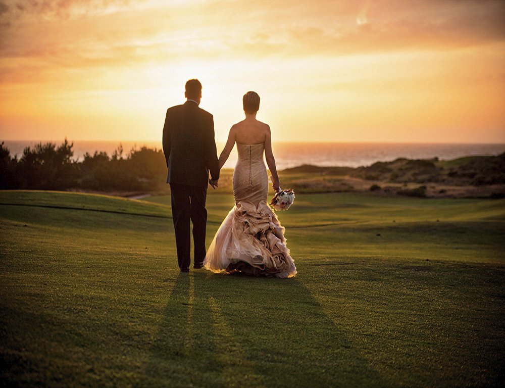 Stylish seaside destination wedding at Spanish Bay Pebble Beach