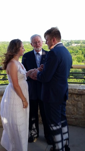Officiant at Arbor Hills Nature Preserve