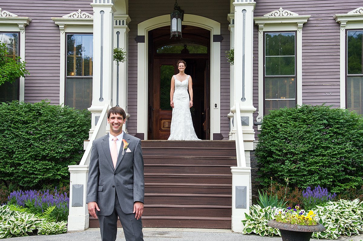 first look photos albany wedding photographer