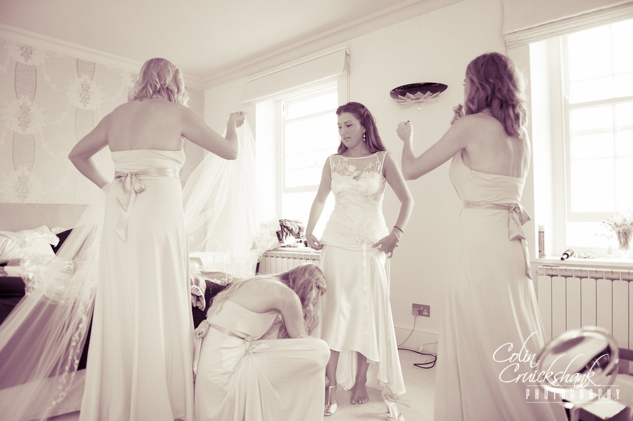 jersey bride preparations Colin Cruickshank