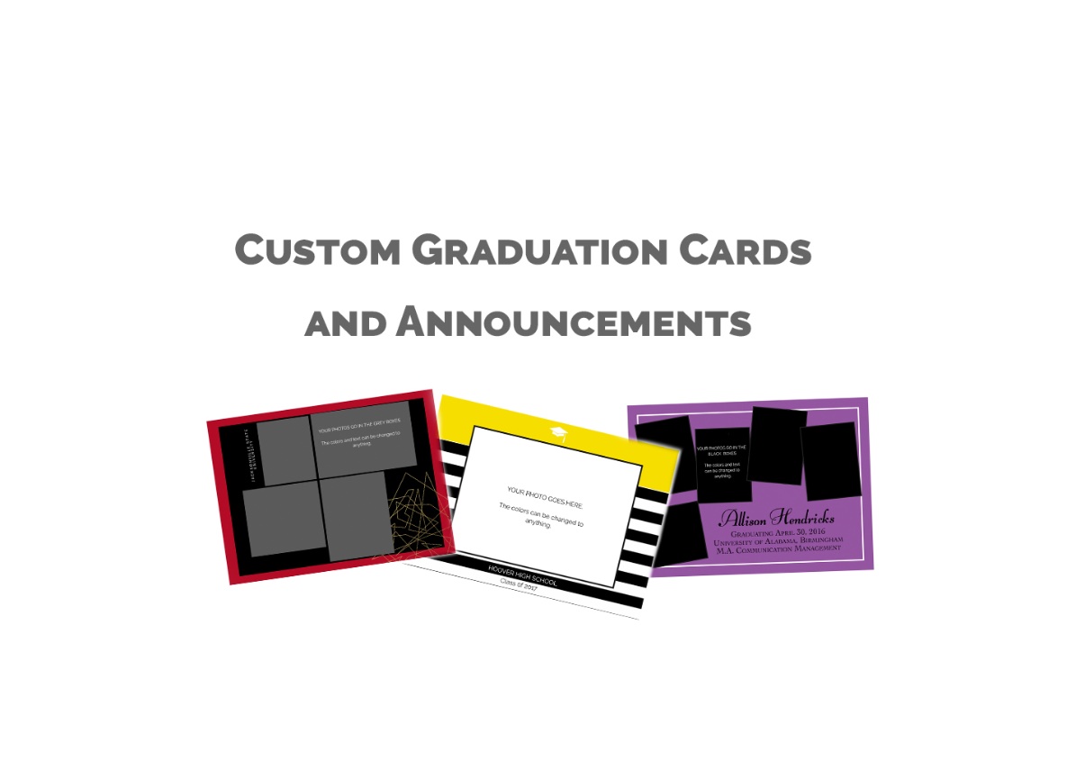 Custom Graduation Cards