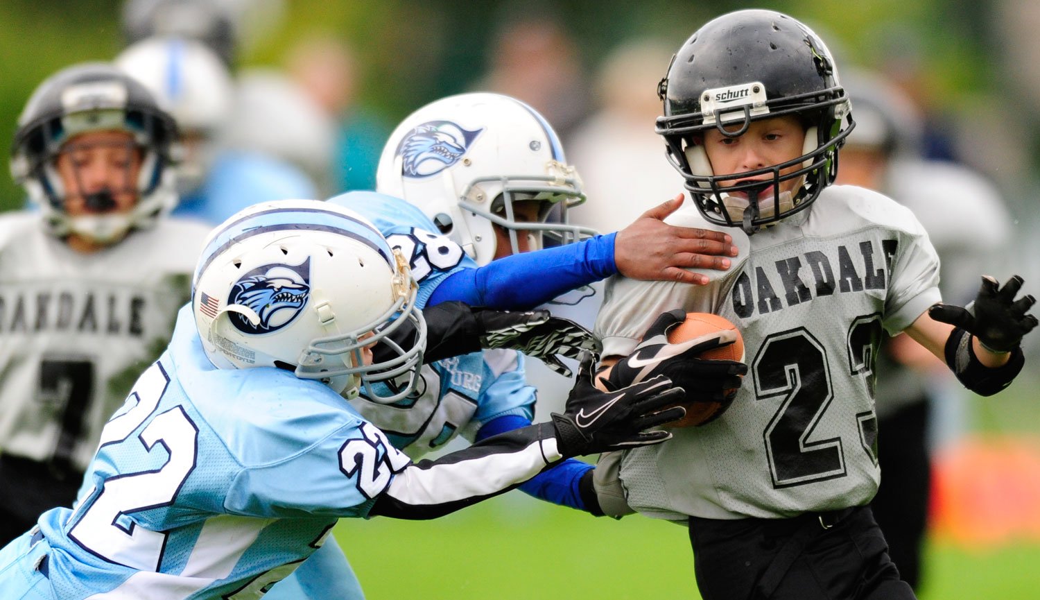 High School and Youth League Professional Football Photography Mid