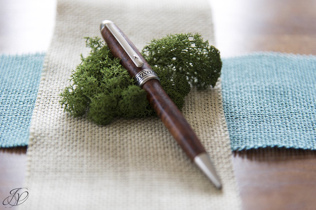hand turned pen, handmade pen, custom wedding packaging, personalized wedding photography packaging, unique wedding photography packaging