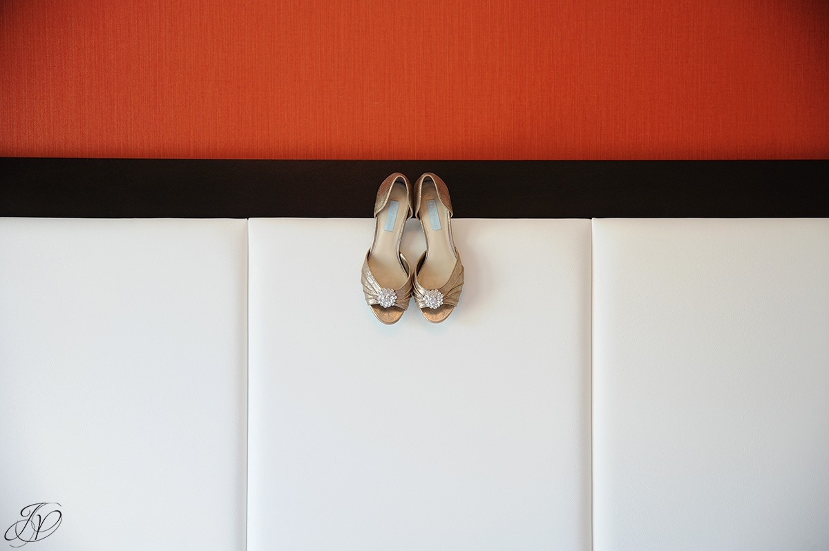 cute photo of wedding shoes