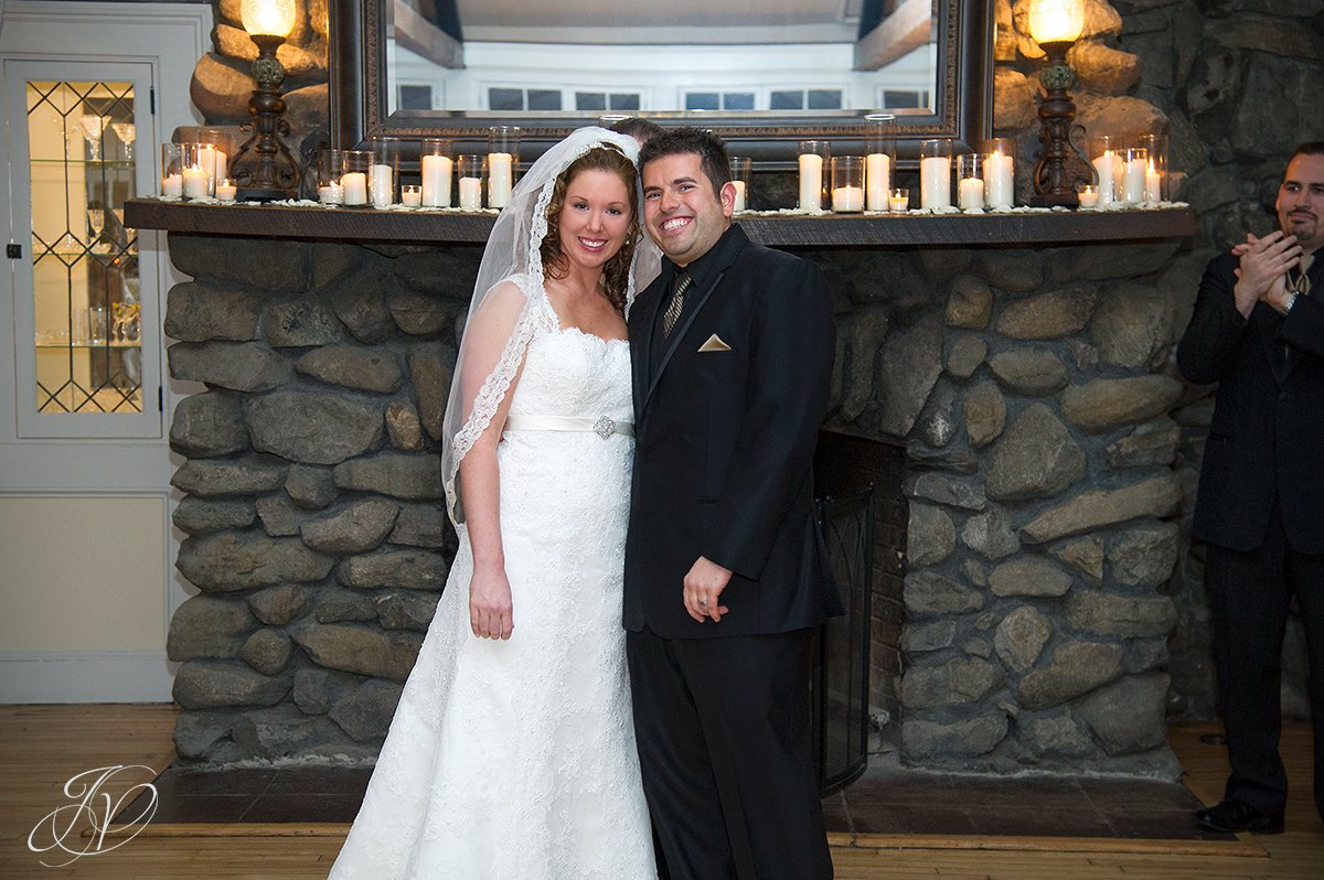 bride and groom at alter photos, first look photos, wedding ceremony photos, Albany Wedding Photographer, Crooked Lake House wedding, old daley inn
