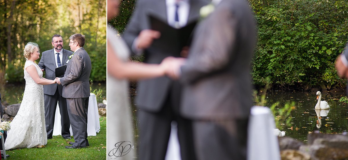 fun candid ceremony moments albany wedding photographer