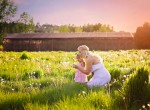 The sunset sessions- Puyallup, Wa. baby and child photography