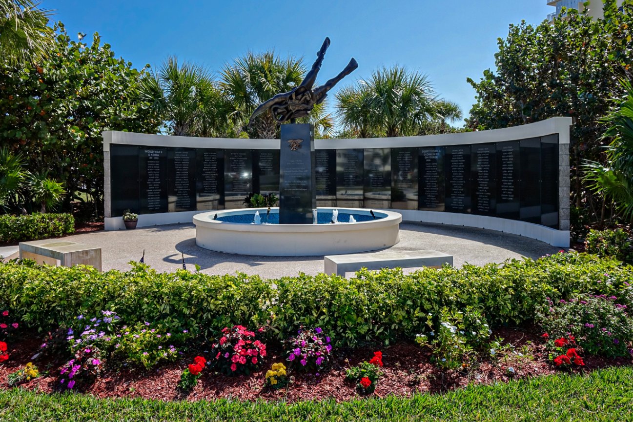 NAVY SEAL MEMORIAL Real Stone Monuments