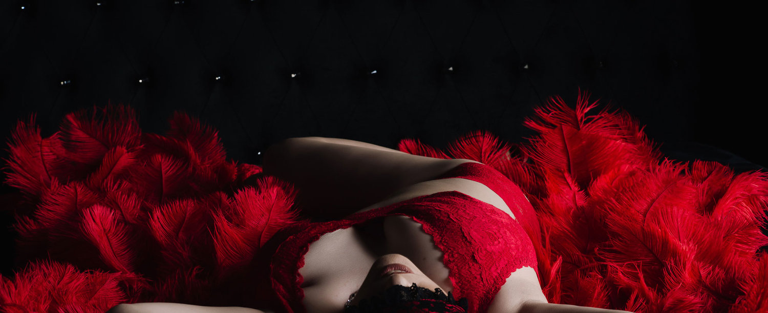 Mr. & Mrs. L's Couples Boudoir Session