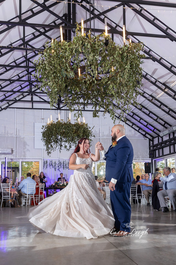 Shane and Lexi are Married at Splendor Pond Flower Farm