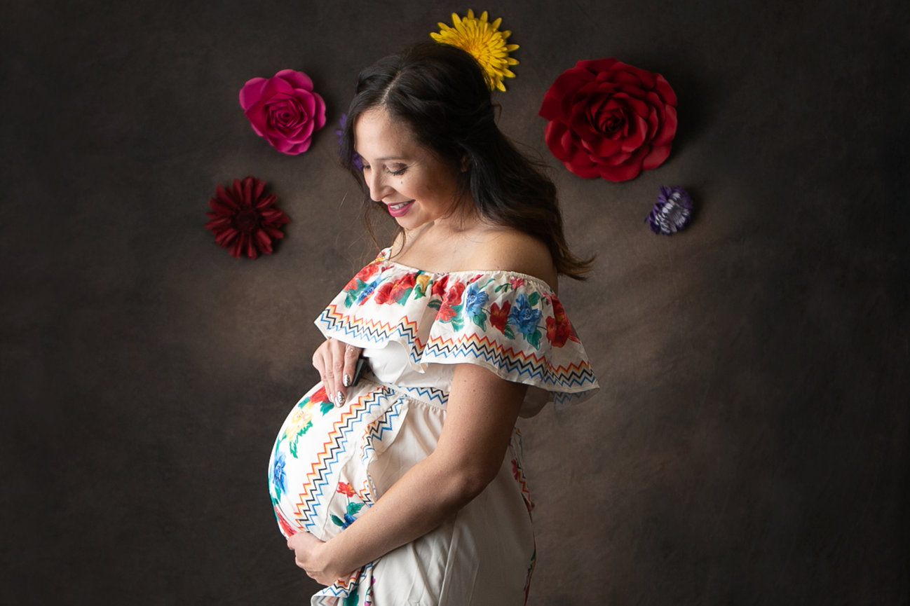 Mexican 2024 dress maternity