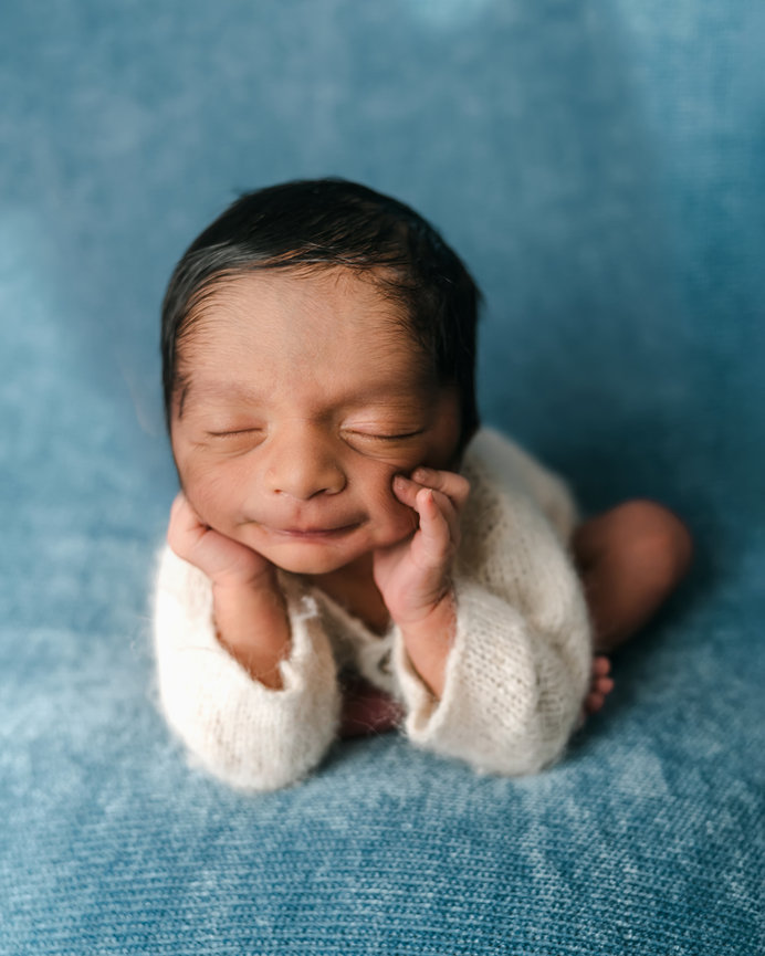 Elliott's Wrapped Newborn Session