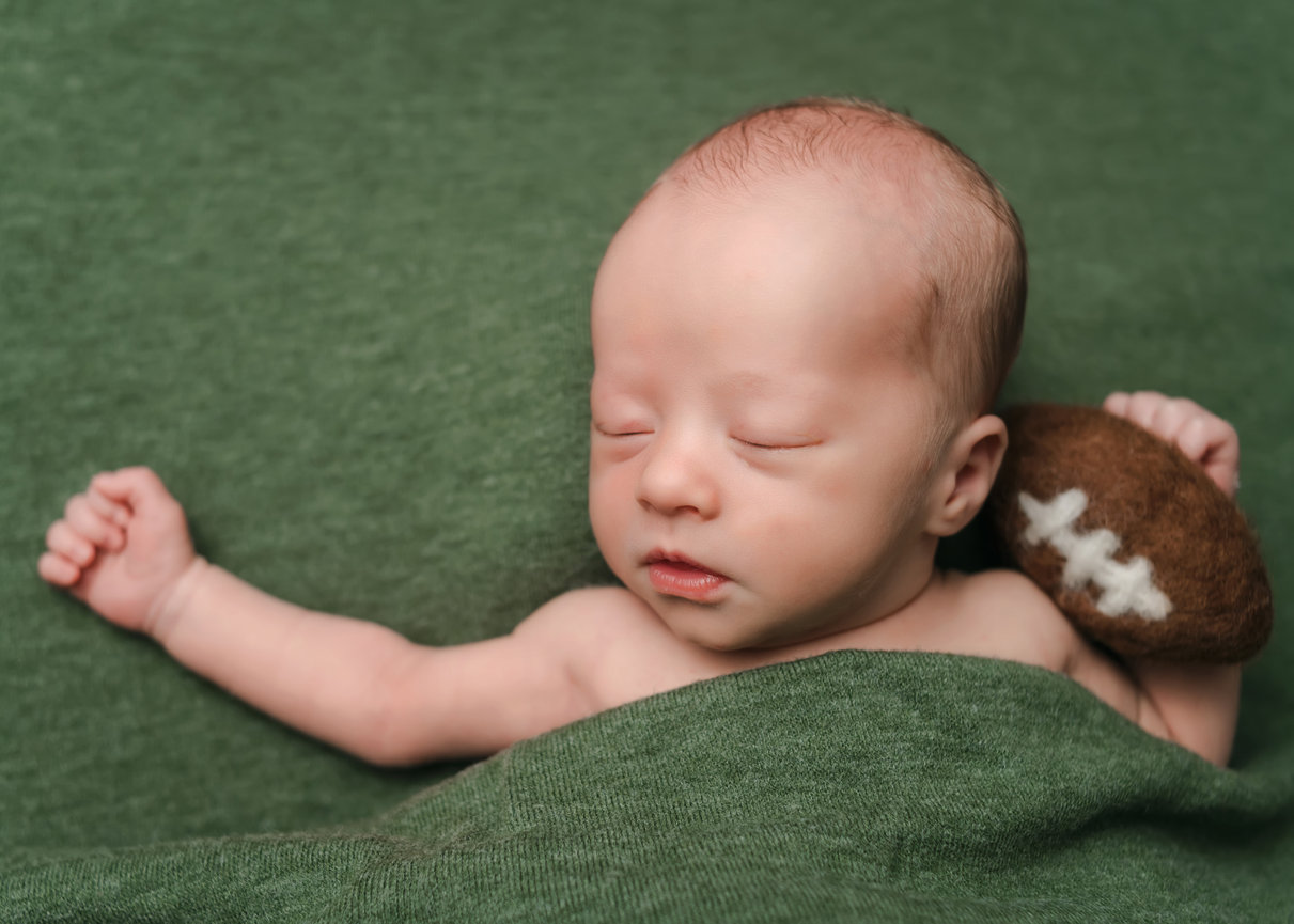Elliott's Wrapped Newborn Session