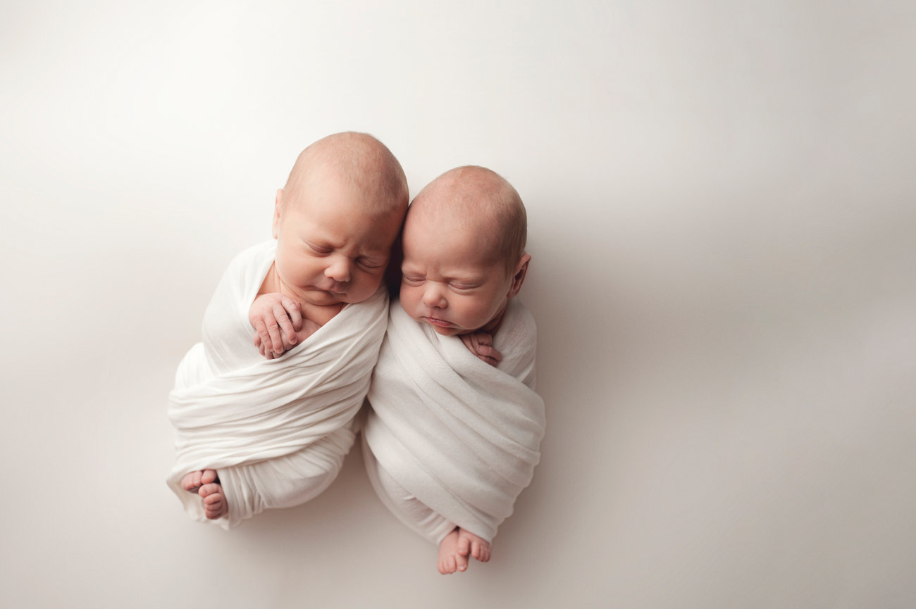 Utah Newborn Twins Photoshoot