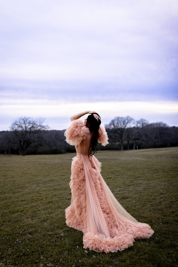 Embracing the Glow: A Maternity Boudoir Session in Arlington, TX