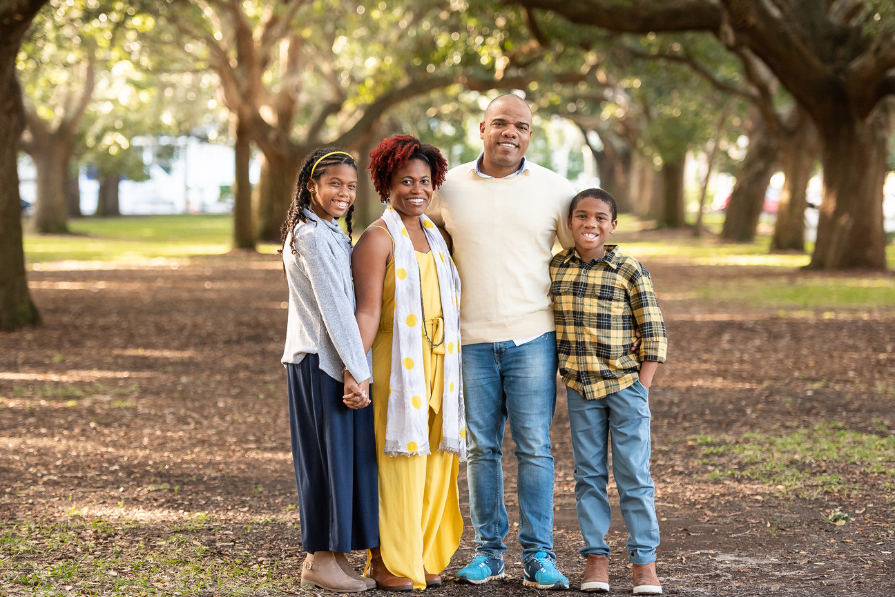 Sunrise Extended Family Session at Port of Call, Isle of Palms