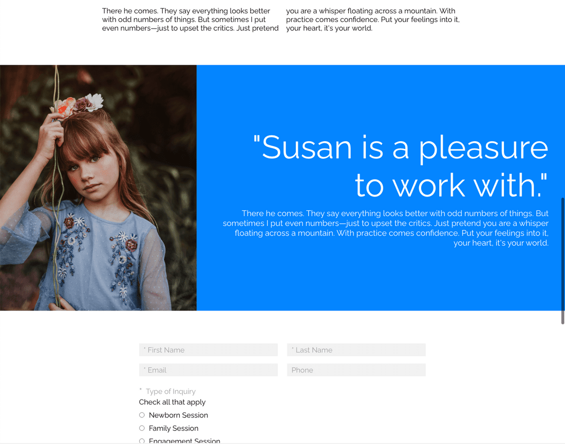 Design Rotating Testimonials with Banner Blocks