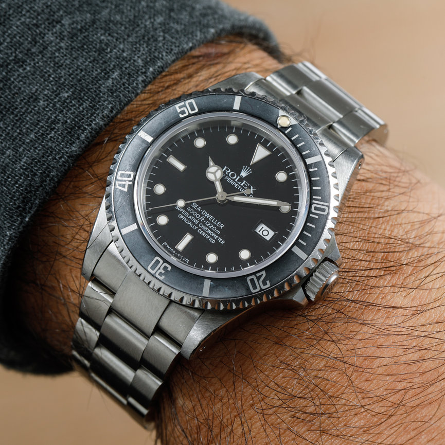 Rolex Sea Dweller 16600 Grey Bezel 1990 Roy Sacha Davidoff SA