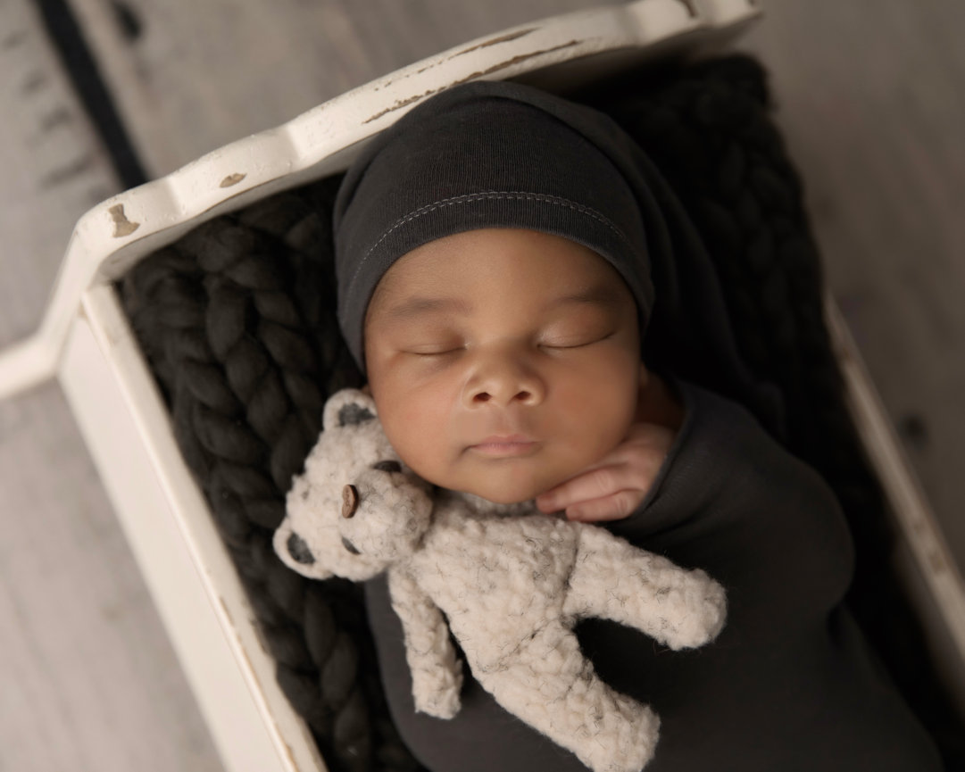 Baby Beckett's Newborn Photography Session Los Angeles