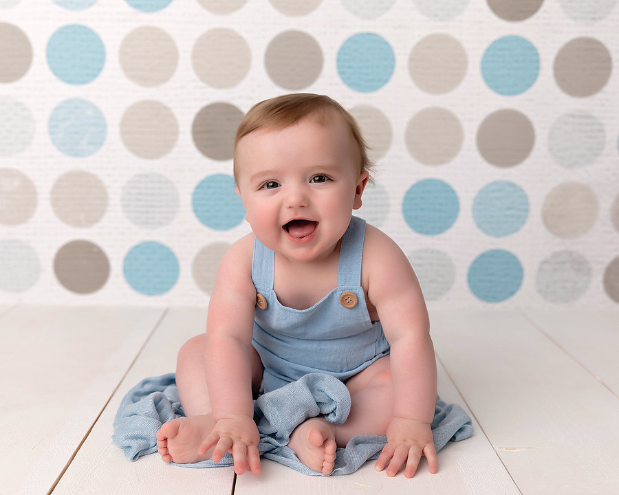 Baby Milestone Photography by Maxine Evans