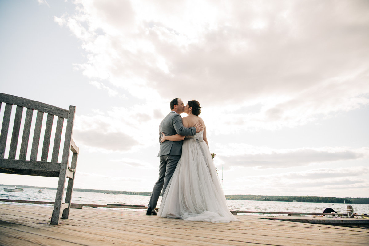 John & Sidney's Elopement at Spruce Point Inn