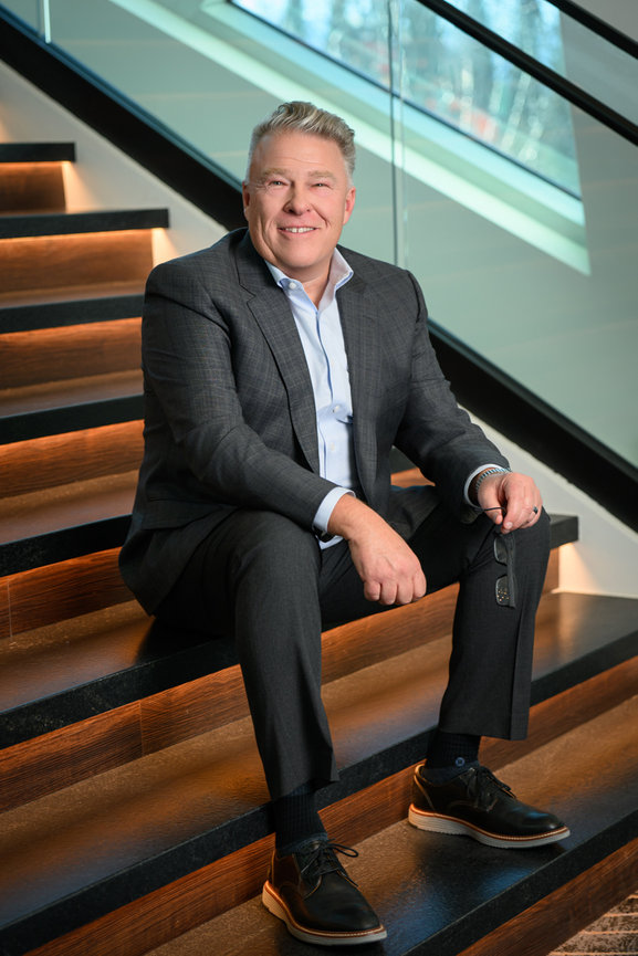 Executive Portraits in Utah at Mountain America Event Center