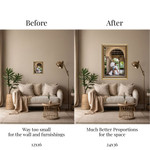 Stop Decorating with Tiny Art!