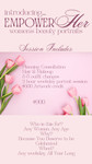 Introducing EmpowerHER...Women's Beauty Portraits