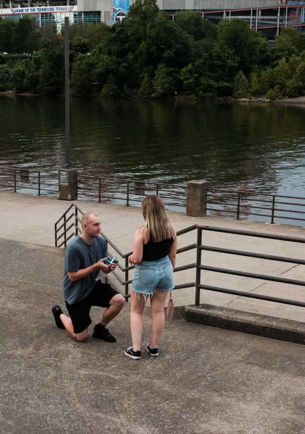 Proposal photography with weather concerns
