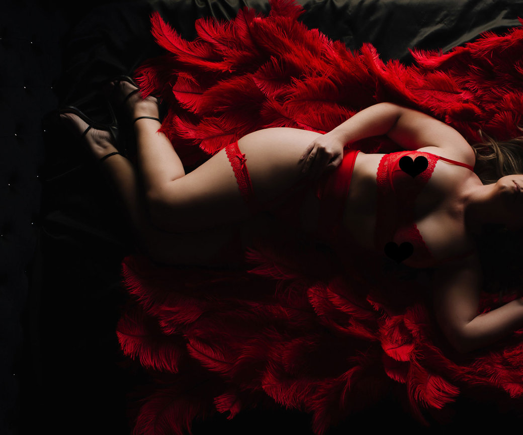 Mr. & Mrs. L's Couples Boudoir Session