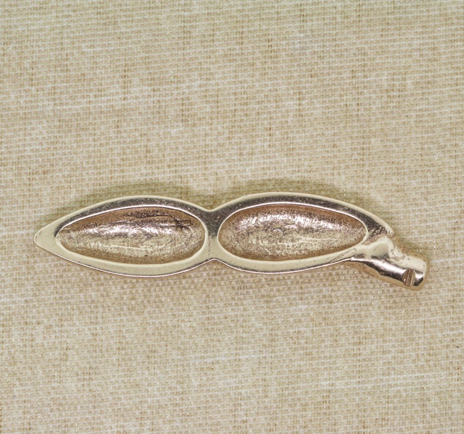 Long Shiny Toggle Bar Bronze Pattern DIY Castings