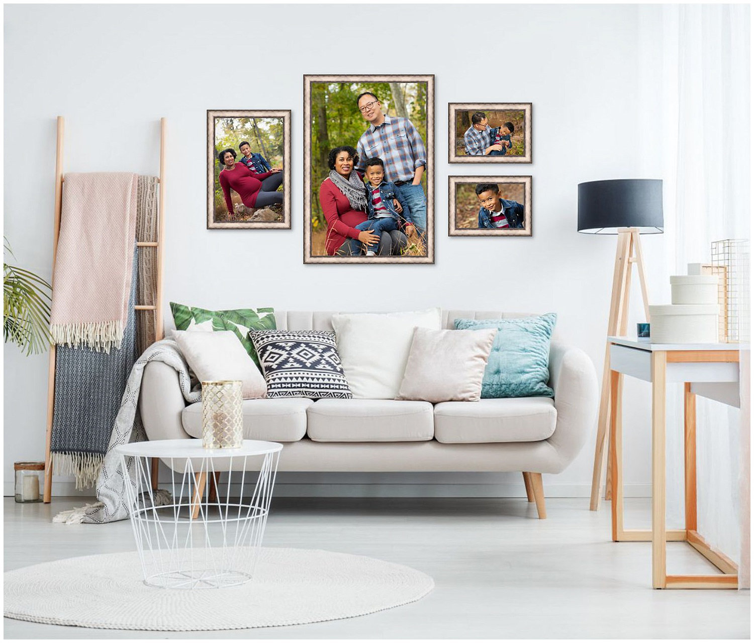 Decorating with Family Photography Tips from a Professional Interior ...