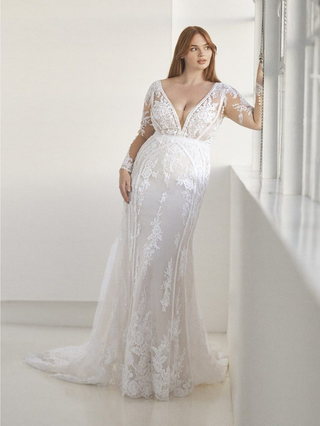 Share more than 151 white gown dress
