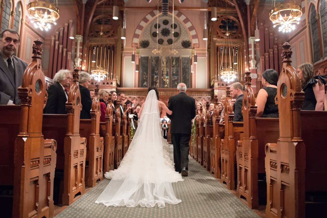 Leah & Michael, Wedding, Boston Public Library